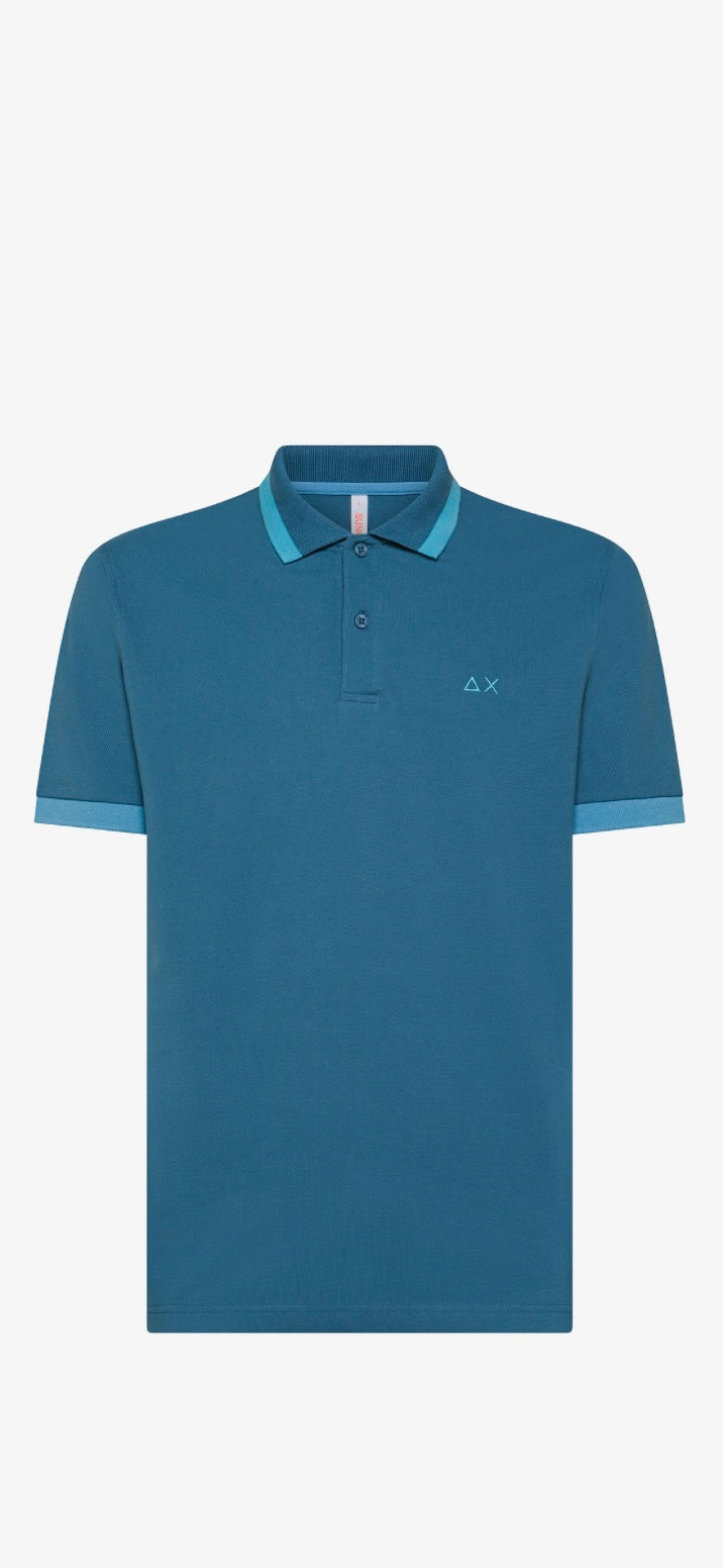 POLO BIG STRIPES ON COLLAR SUN68 2046