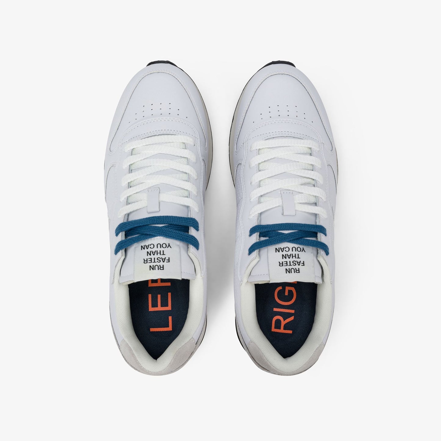 SUN68 Sneaker Tom Classic in pelle bianco 2710