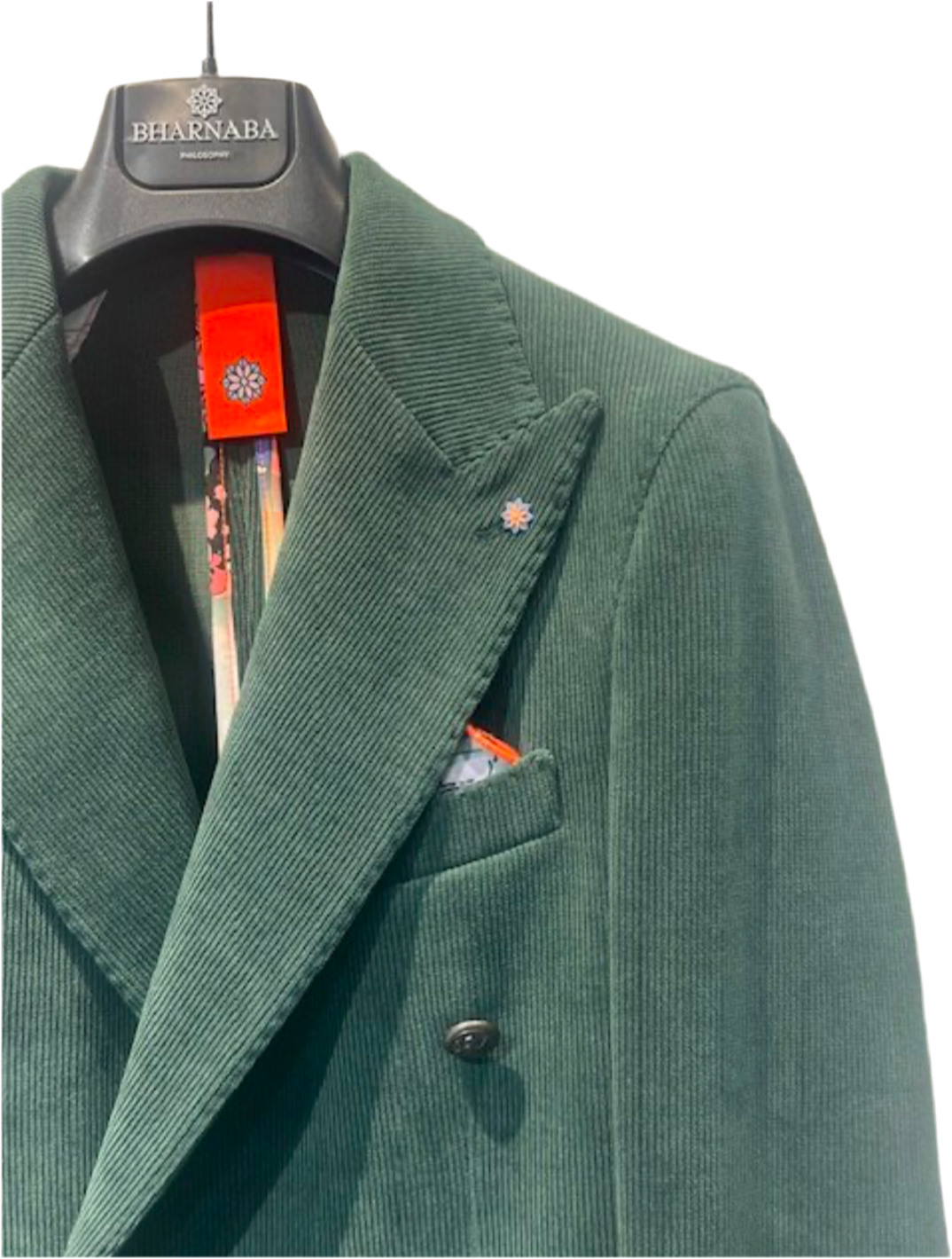 BHARNABA Giacca Doppiopetto velluto