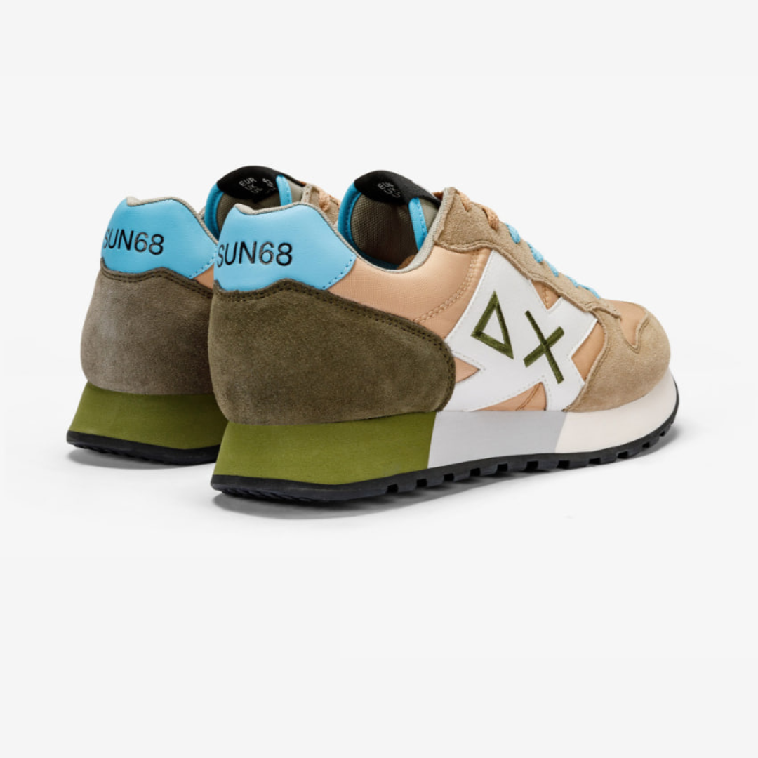 Scarpe Casual Beige Solide