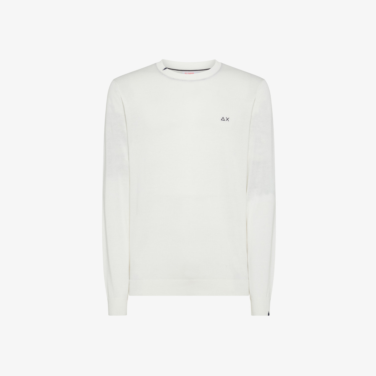 ROUND NECK SUN68 BIANCO