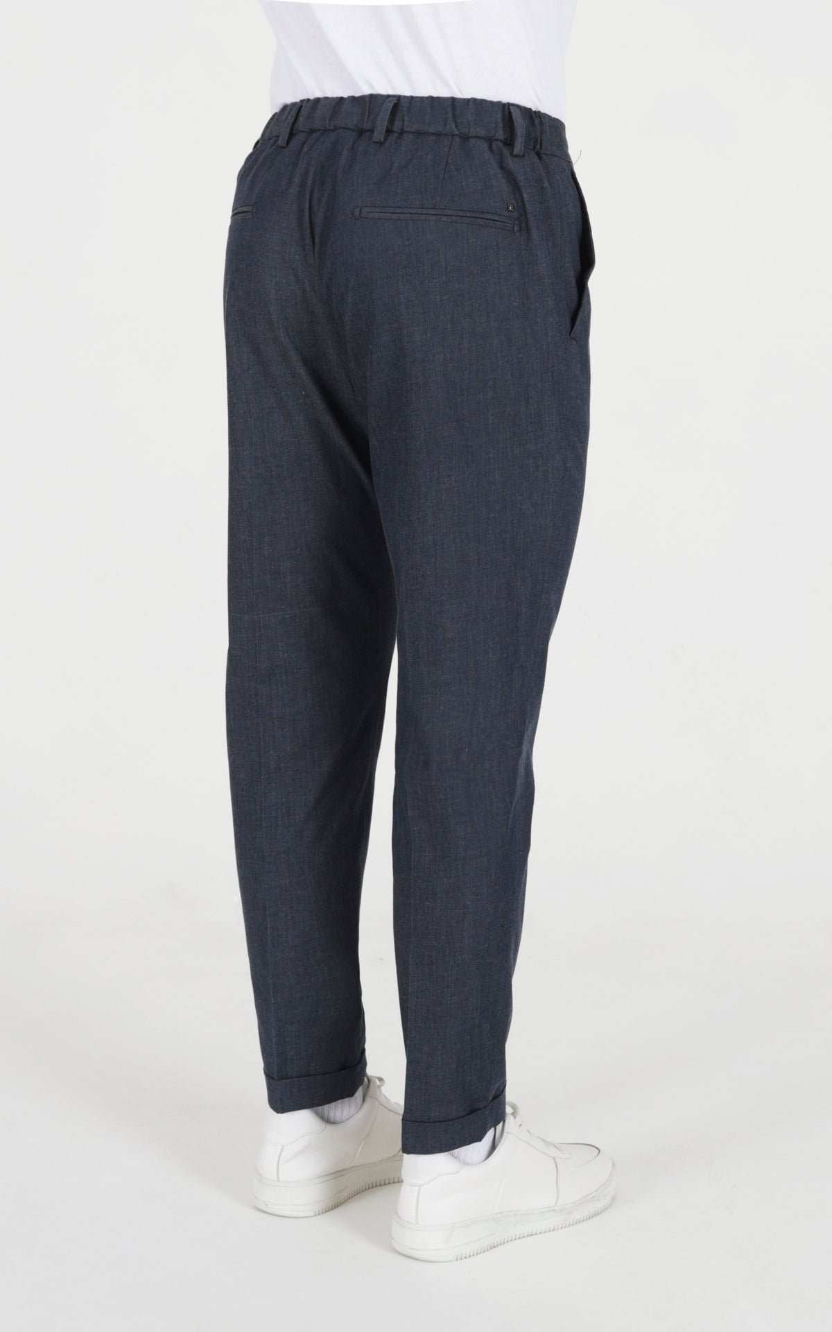 PANTALACCIO IN CHAMBRAY OUTFIT ITALY