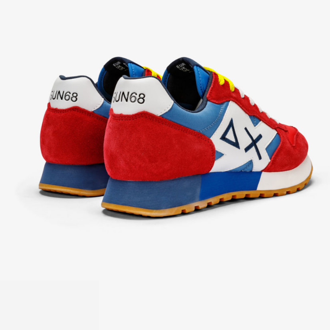 Sneakers JAKI BICOLOR LAMPONE/AVIO