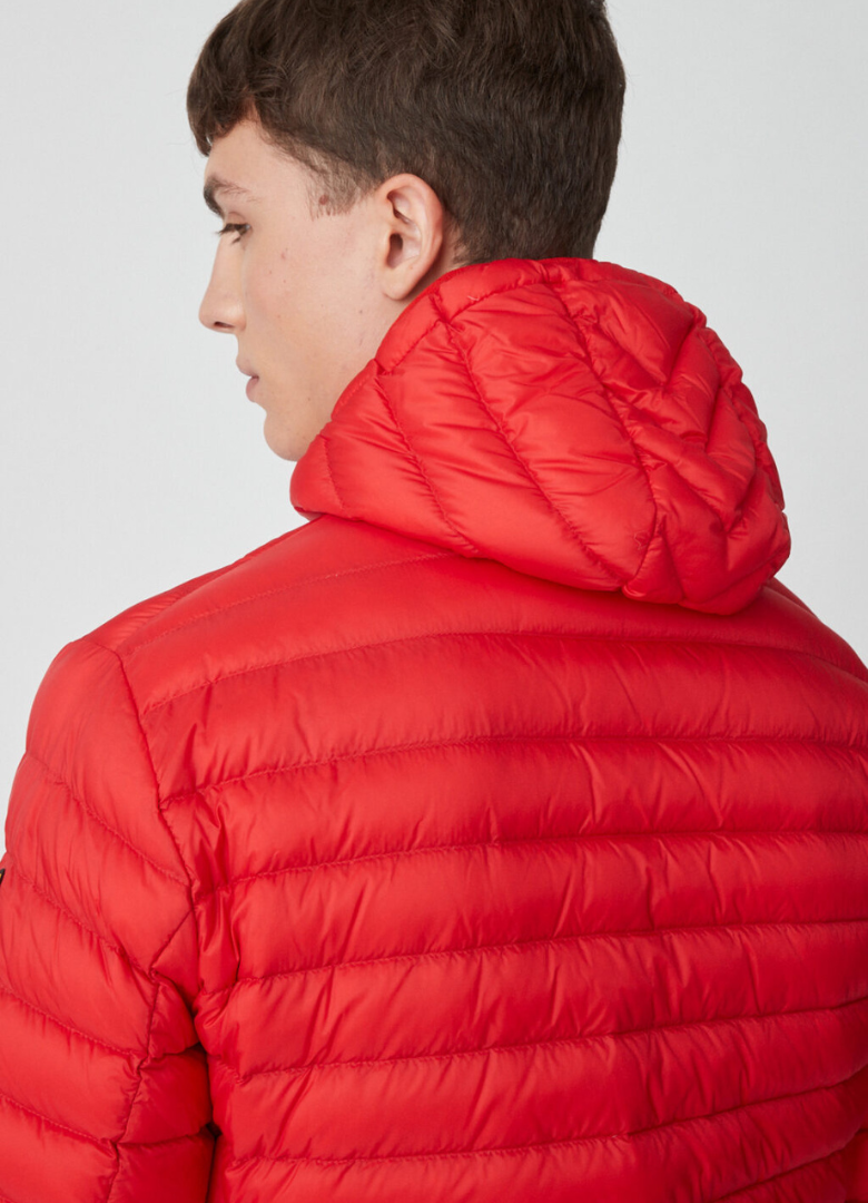 Piumino CIESSE PIUMINI rosso con cappuccio