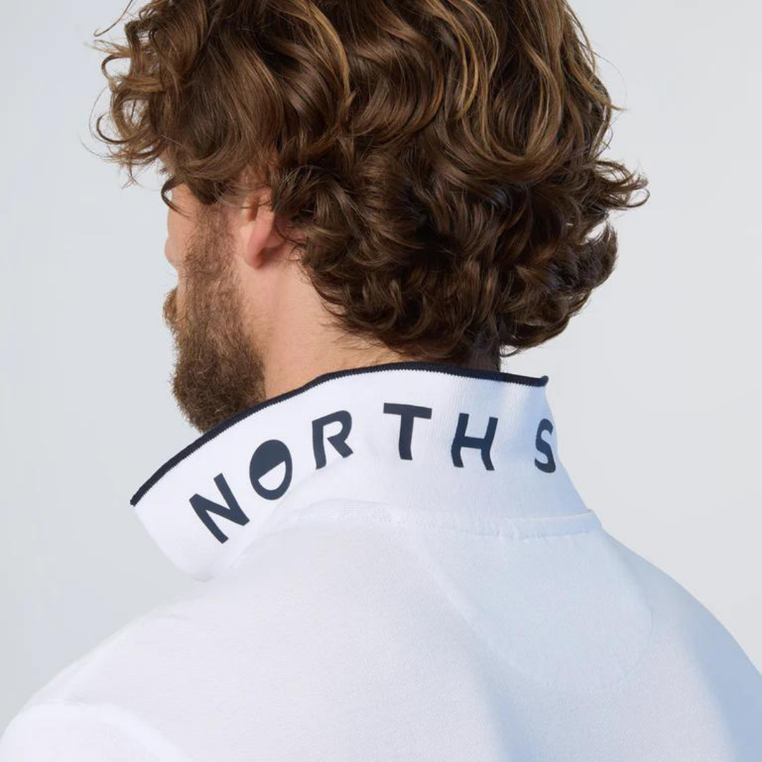 NORTH SAILS - Polo Maniche Lunghe in Cotone