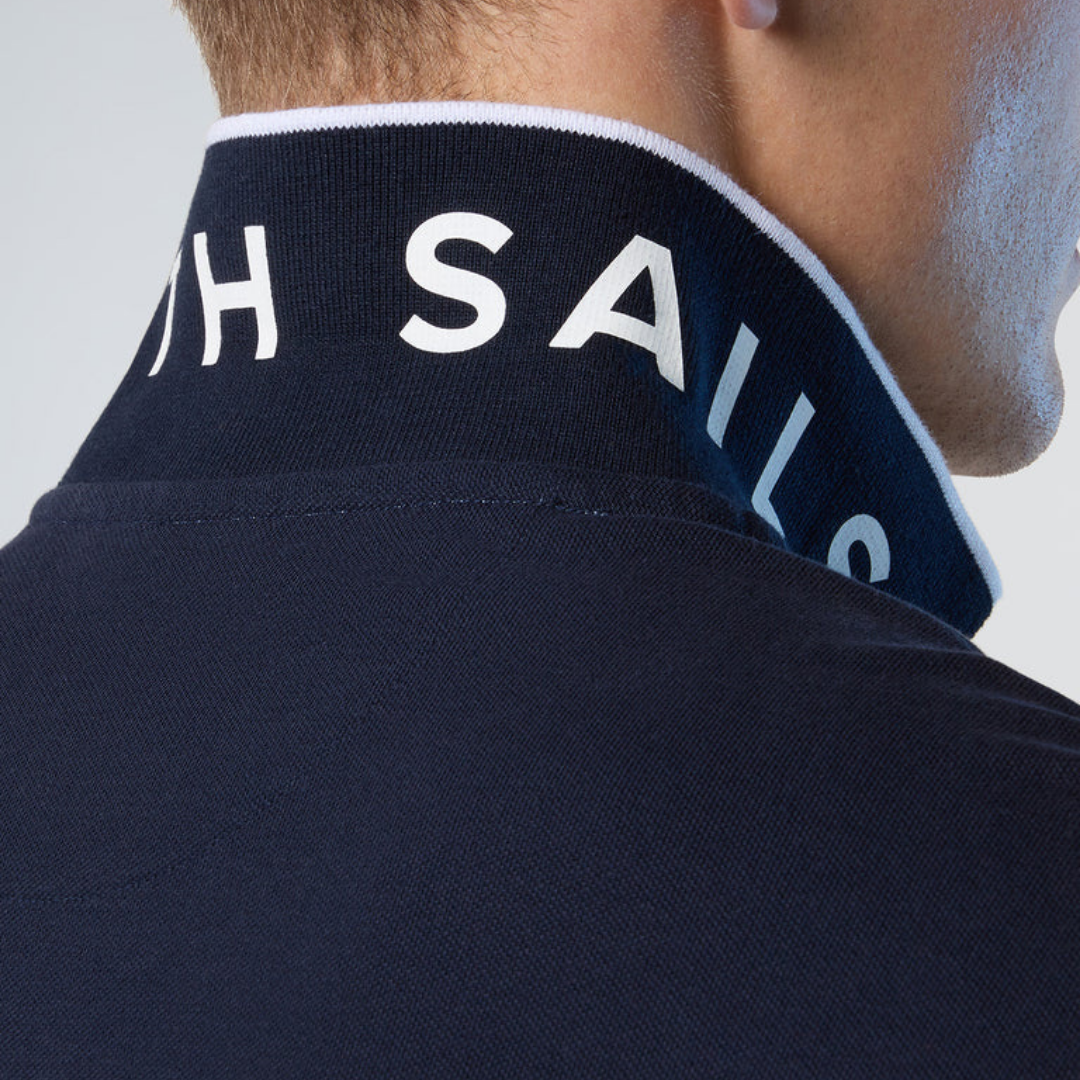 NORTH SAILS - Polo Maniche Lunghe in Cotone