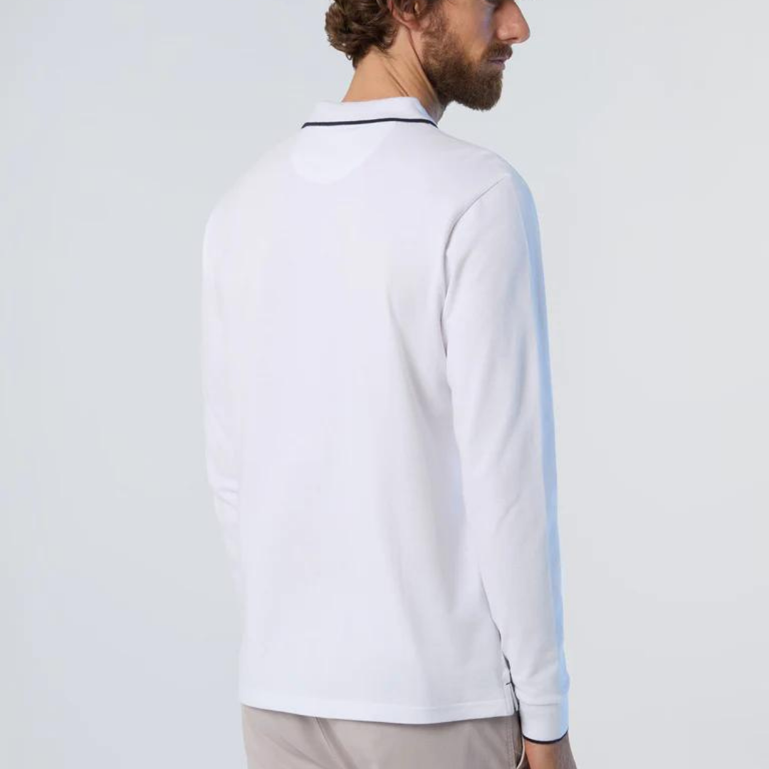 NORTH SAILS - Polo Maniche Lunghe in Cotone