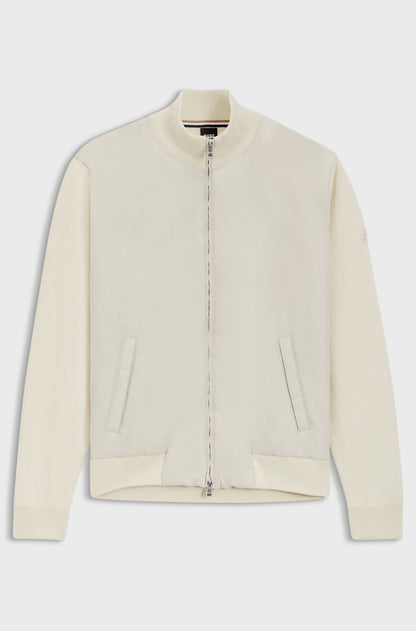 BOSS - GIUBBOTTO IBRIDO REGULAR FIT CON MONOGRAMMA DOUBLE B  2490