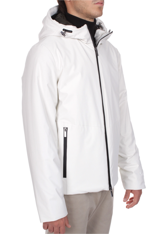 GIUBBINO CON CAPPUCCIO HESKIMO
GHIACCIO IN NYLON STRETCH 2502