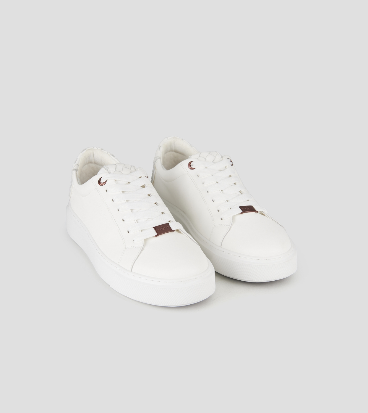 ALEXANDER SMITH - LONDON IN PELLE CON INTRECCIATATURA NEL TALLONE 2620