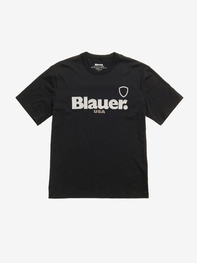 T-SHIRT GOMMATA 3D BLAUER