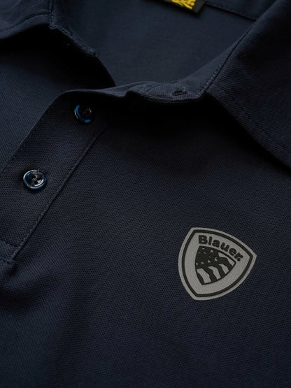BLAUER POLO TRASPIRANTE KEMP 2837