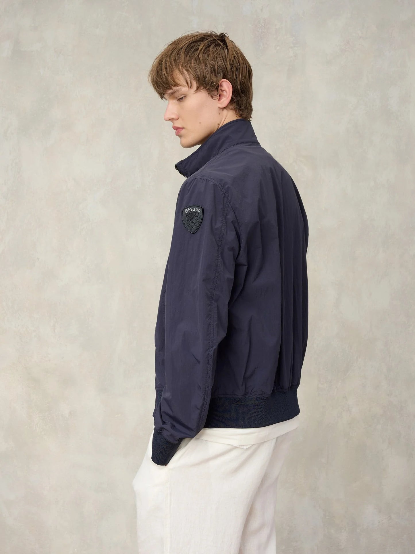 BLAUER BOMBER LEGGERO SFODERATO ALWIN 2715