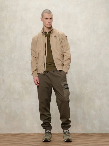 BLAUER BOMBER LEGGERO SFODERATO ALWIN 2715