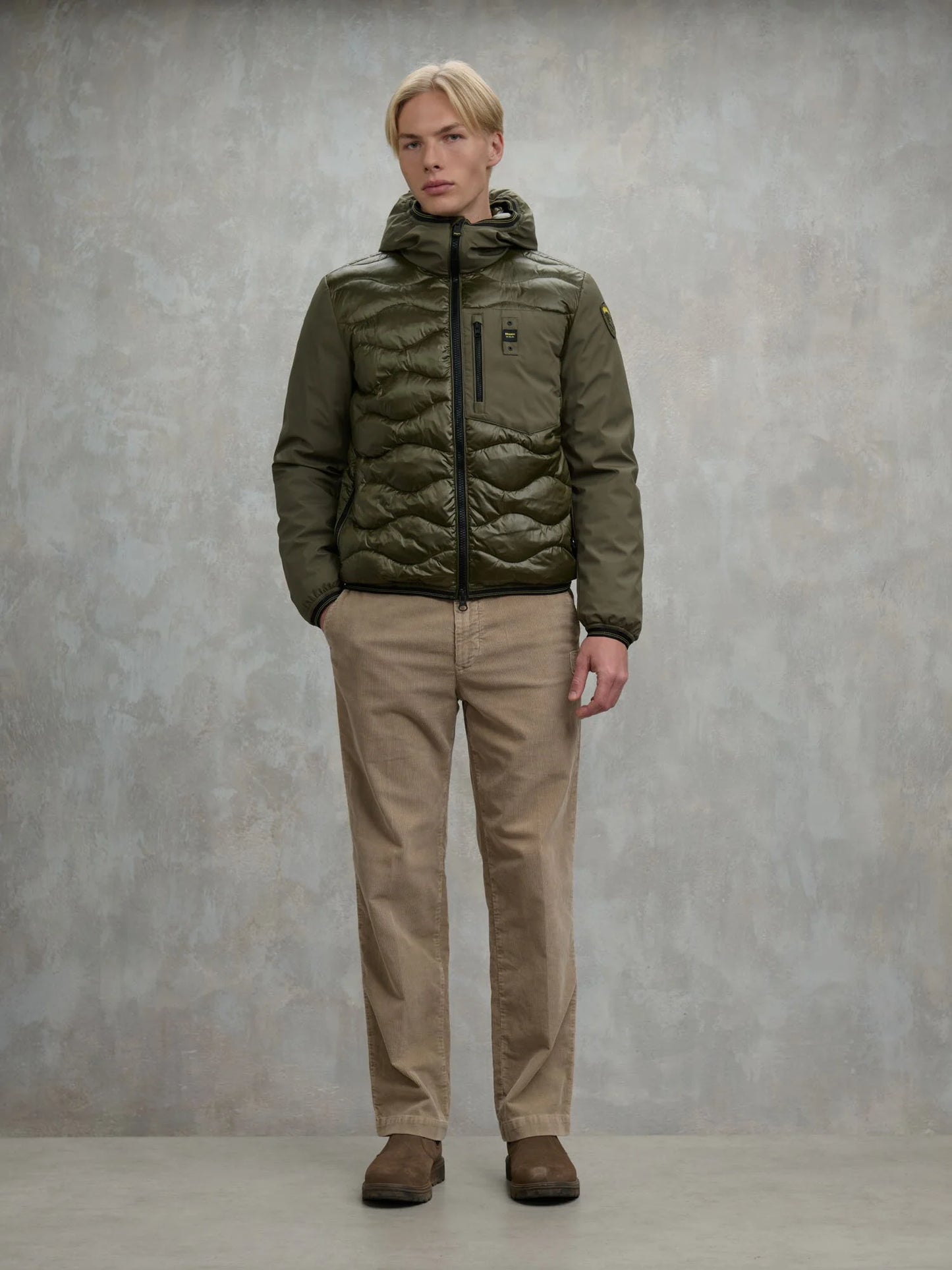 BLAUER PIUMINO UOMO IMBOTTITURA MISTA ALBERT 2333