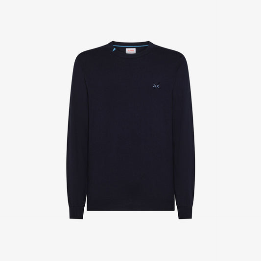 SUN68 MAGLIA GIROCOLLO MISTO LANA 2351