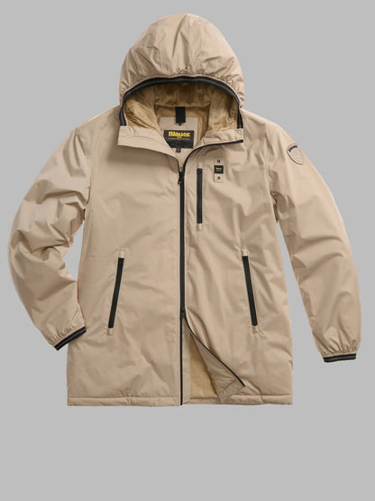 GIUBBETTO BLAUER NASTRATO CON PELLICCIA ECO JARVIS 2331