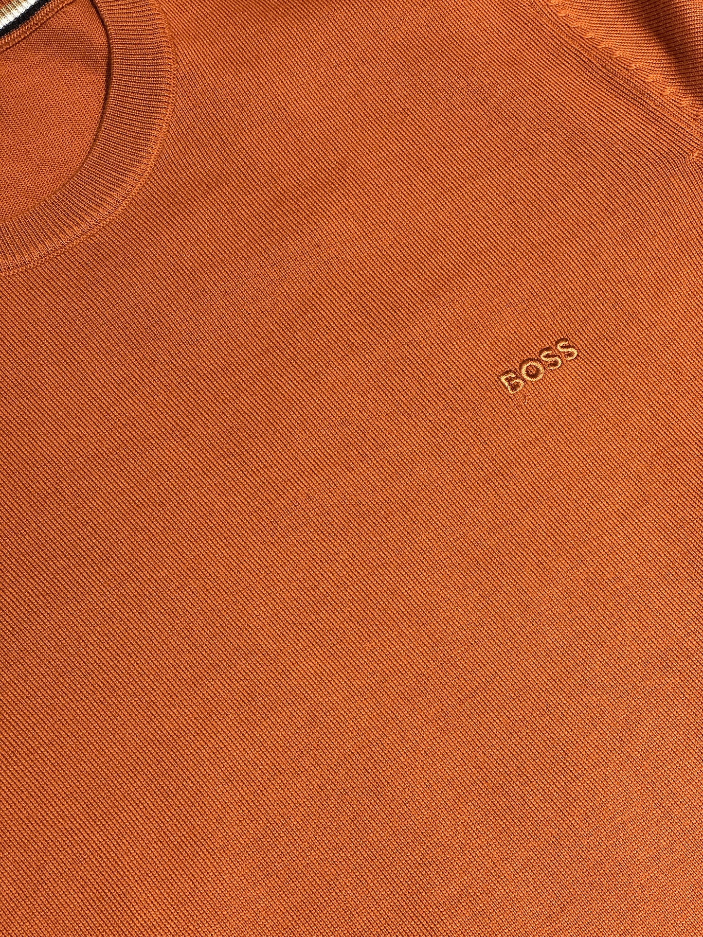 BOSS - MAGLIONE REGULAR FIT IN LANA VERGINE CON LOGO RICAMATO 2511