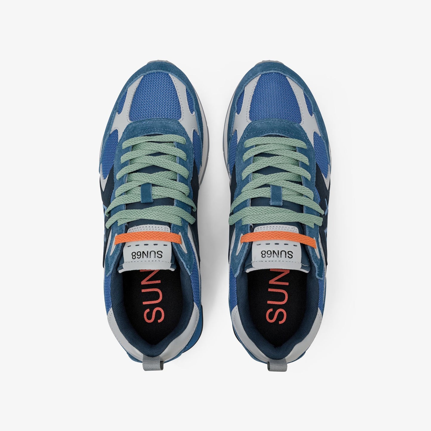 SUN68 Sneaker Jaki Outdoor in nylon e suede 2714