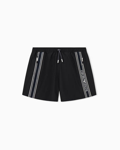 EMPORIO ARMANI - COSTUME SHORTS CON TAPE LOGO 2805