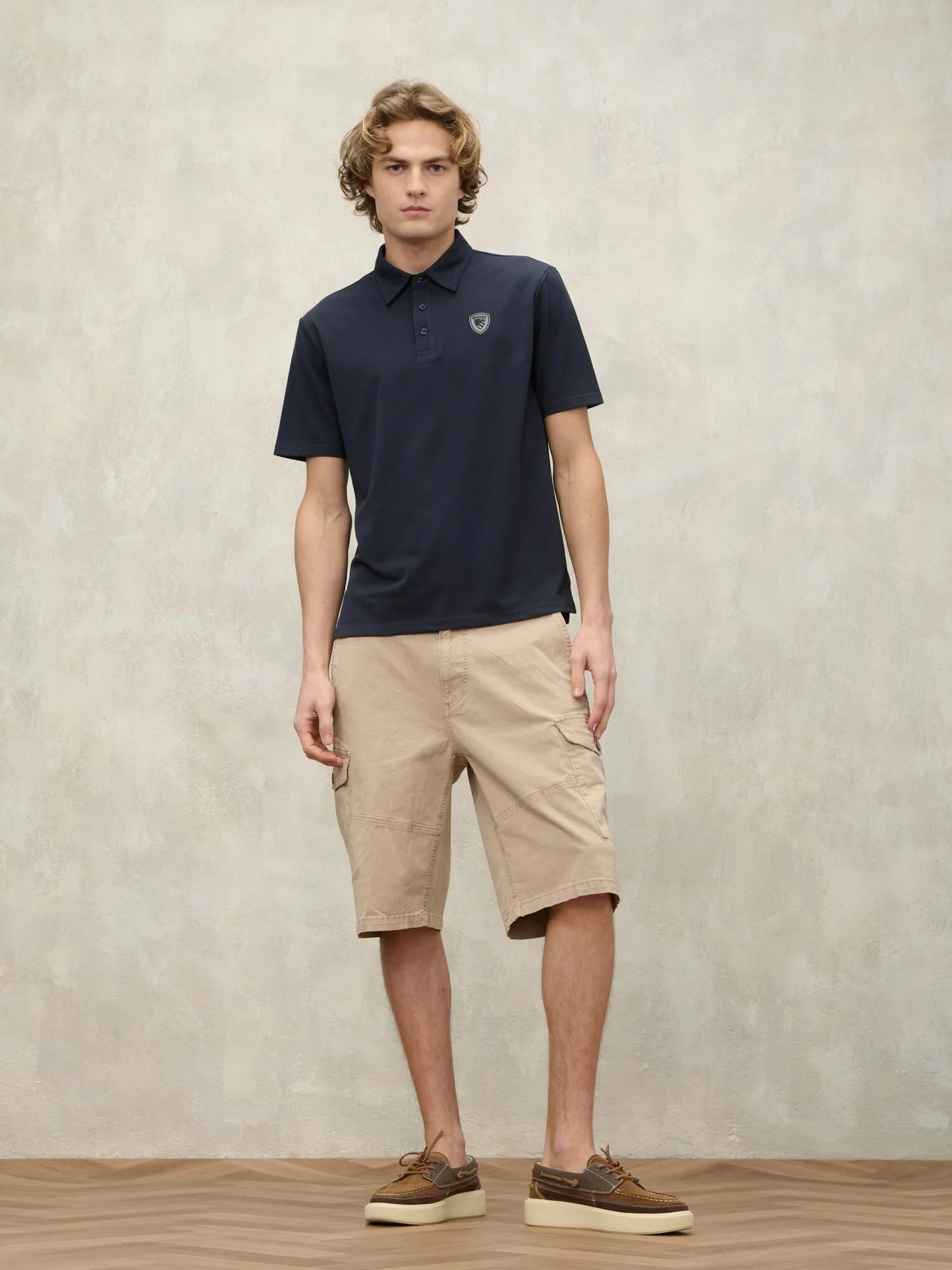BLAUER POLO TRASPIRANTE KEMP 2837