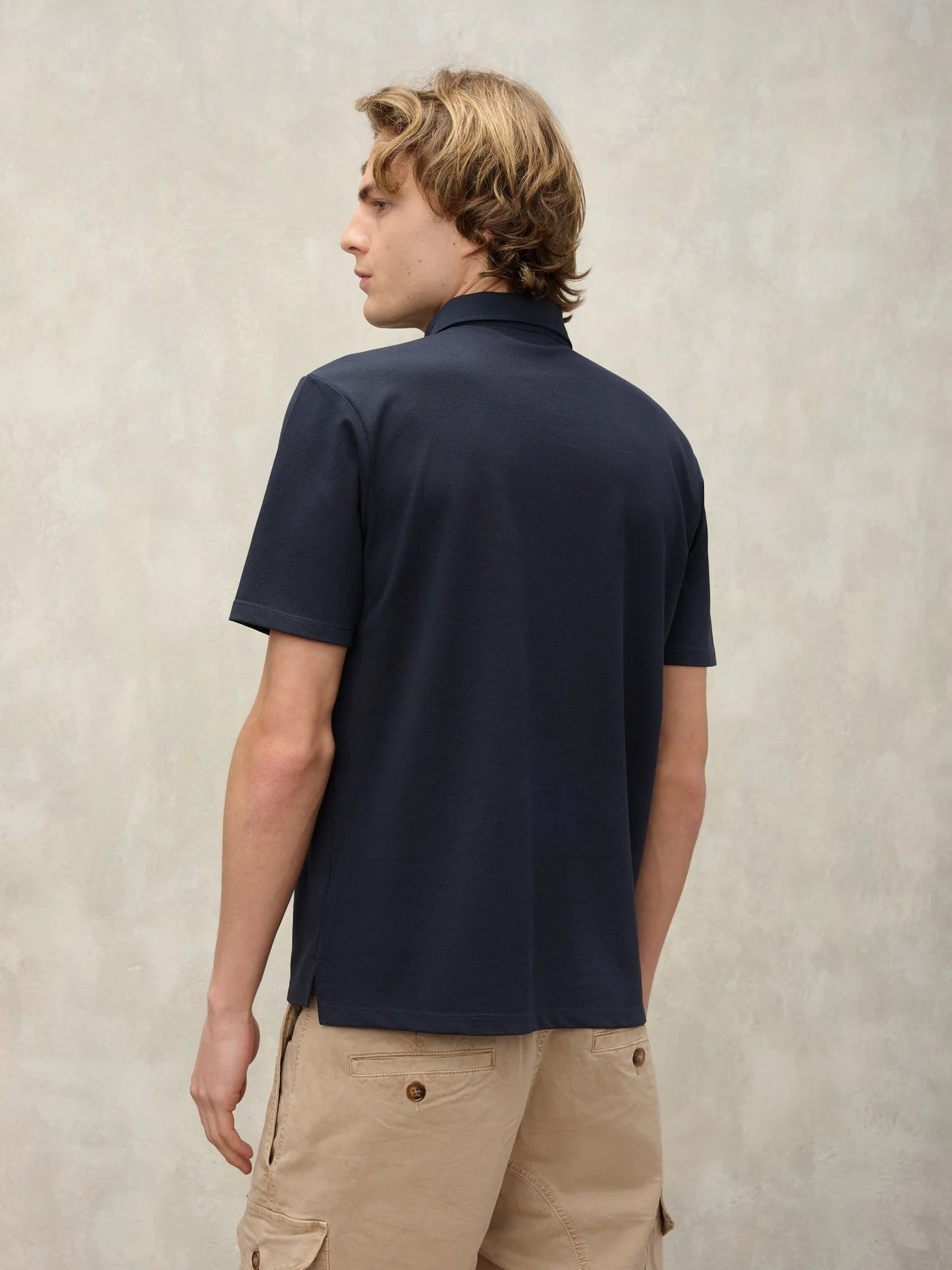 BLAUER POLO TRASPIRANTE KEMP 2837