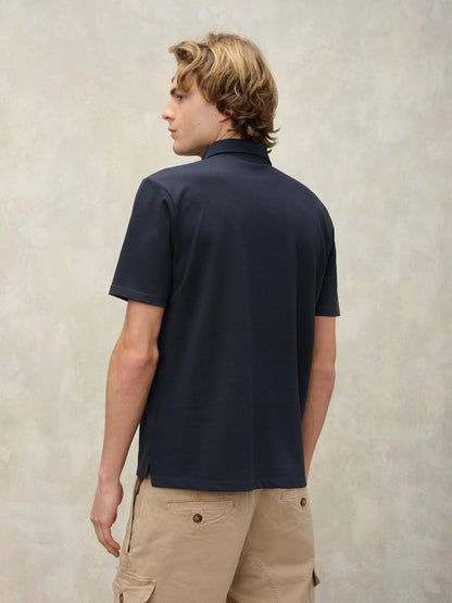 BLAUER POLO TRASPIRANTE KEMP 2837