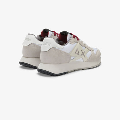 SUN68 Sneaker Jaki Bicolor in nylon e suede 2317