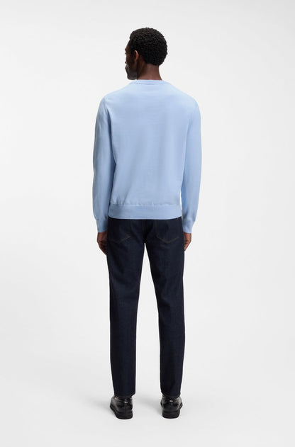 BOSS MAGLIONE IN COTONE CON LOGO RICAMATO 2800