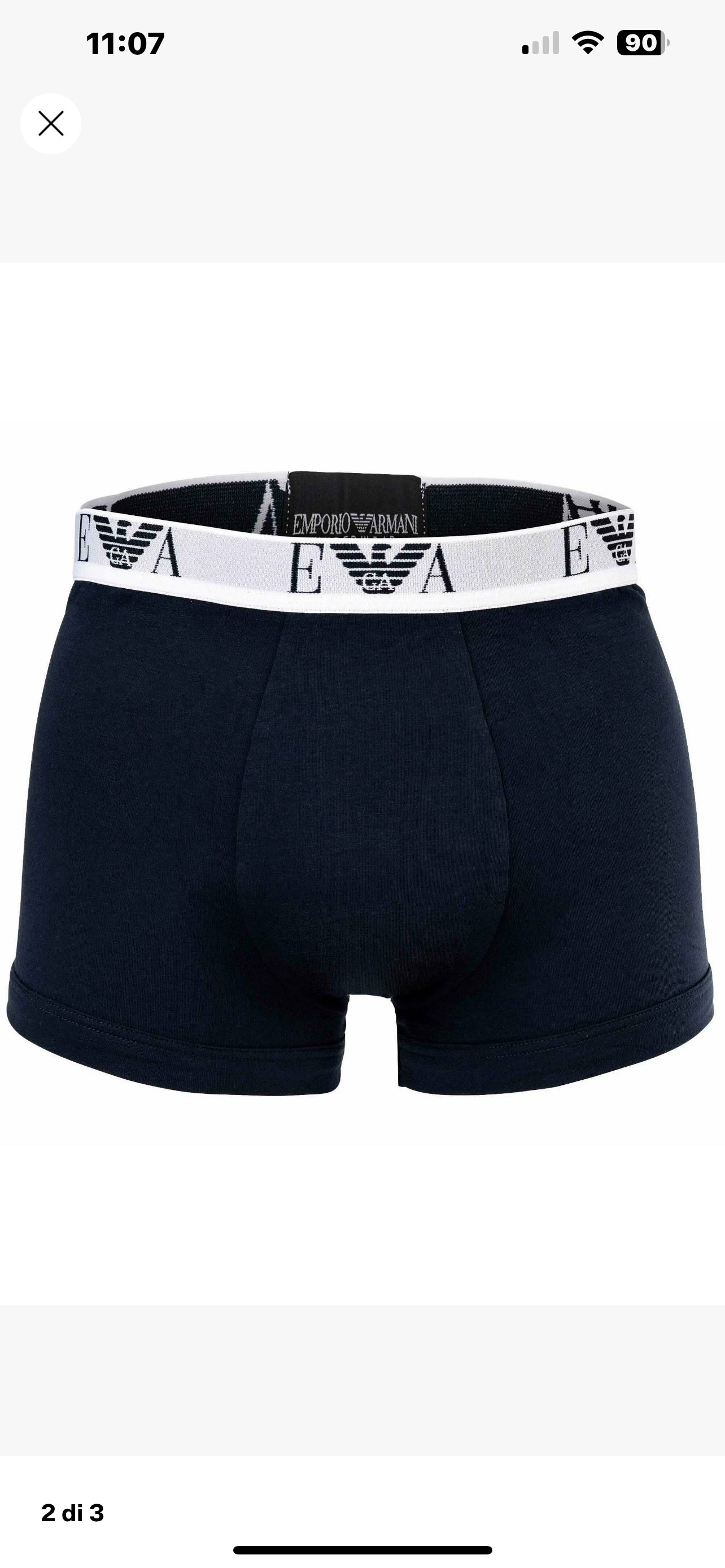 BOXER 3 PACK EMPORIO ARMANI 2434