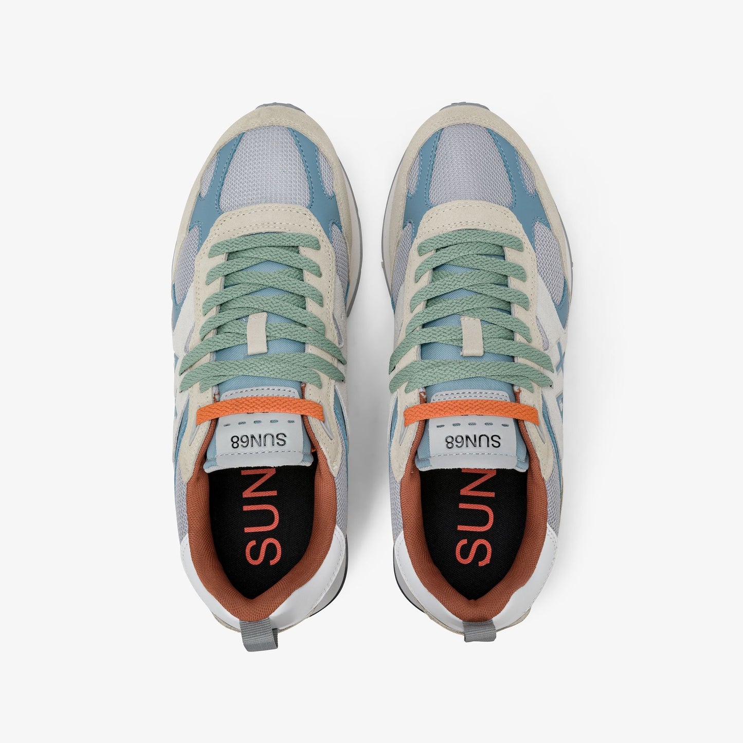 SUN68 Sneaker Jaki Outdoor in nylon e suede 2714