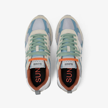 SUN68 Sneaker Jaki Outdoor in nylon e suede 2714