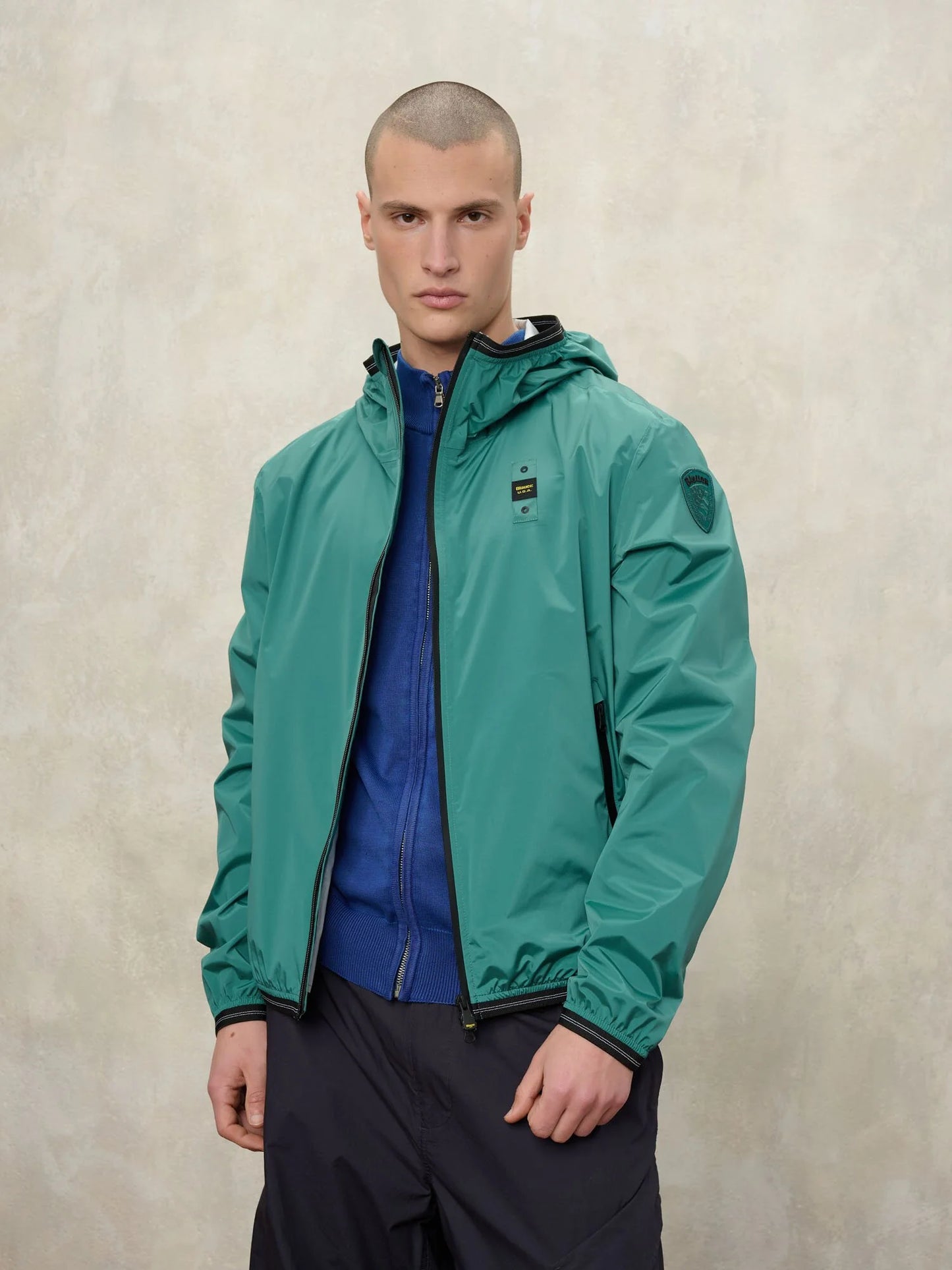 BLAUER GIACCA A VENTO NASTRATA FARRIN 2654