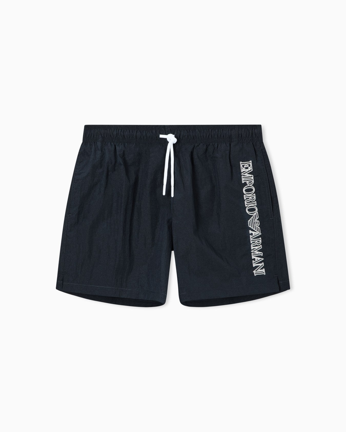 EMPORIO ARMANI - COSTUME SHORTS RICAMO LOGO IMPUNTURATO 2701