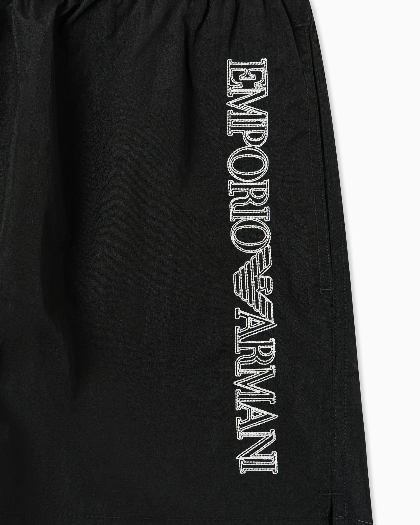 EMPORIO ARMANI - COSTUME SHORTS RICAMO LOGO IMPUNTURATO 2701