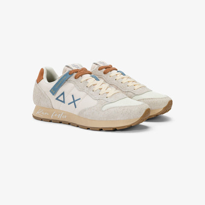 SUN68 Sneaker Tom Vintage in nylon e suede 2709