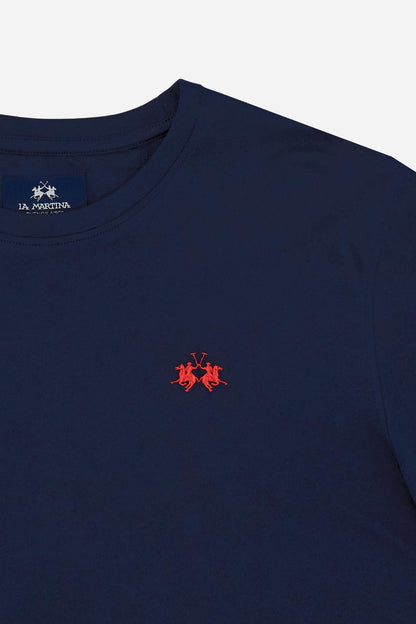 LA MARTINA T-SHIRT LOGO PICCOLO 2873