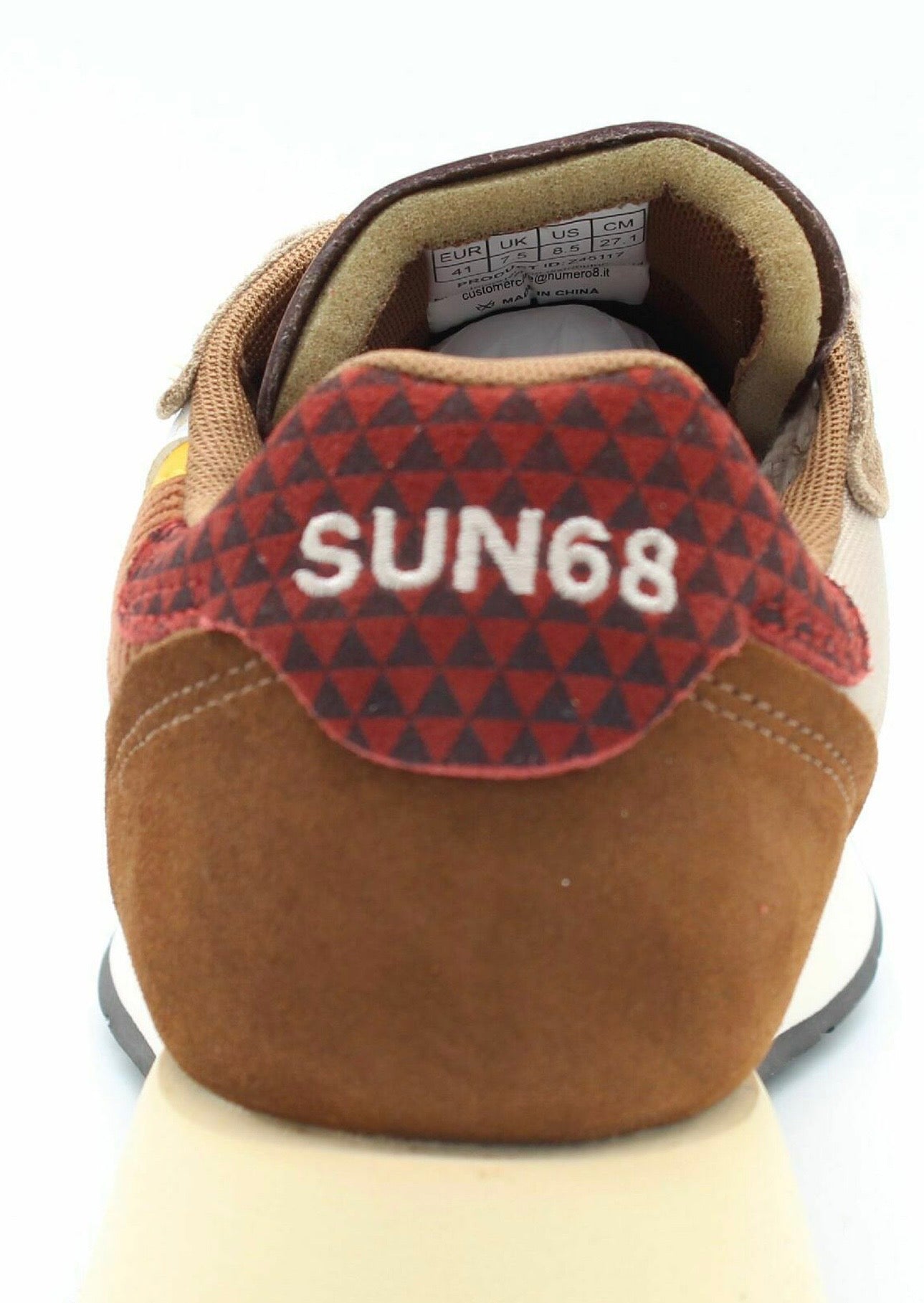SUN68 Sneaker Jaki Winter in nylon e suede 2322