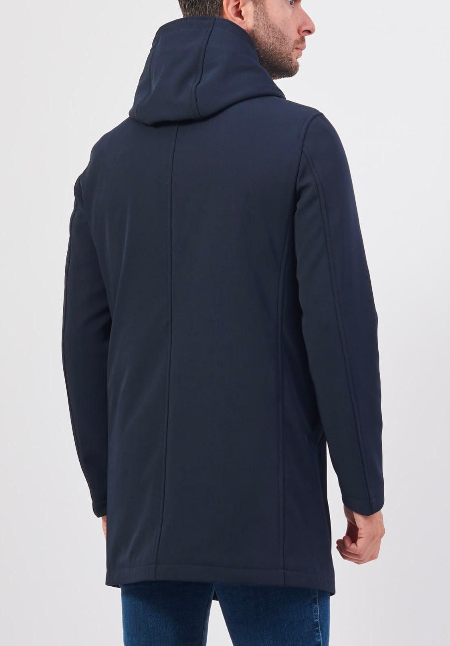 PARKA TECNICO BHARNABA CON CAPPUCCIO