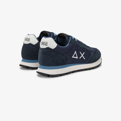 SUN68 Sneaker Tom in nylon e suede 2315