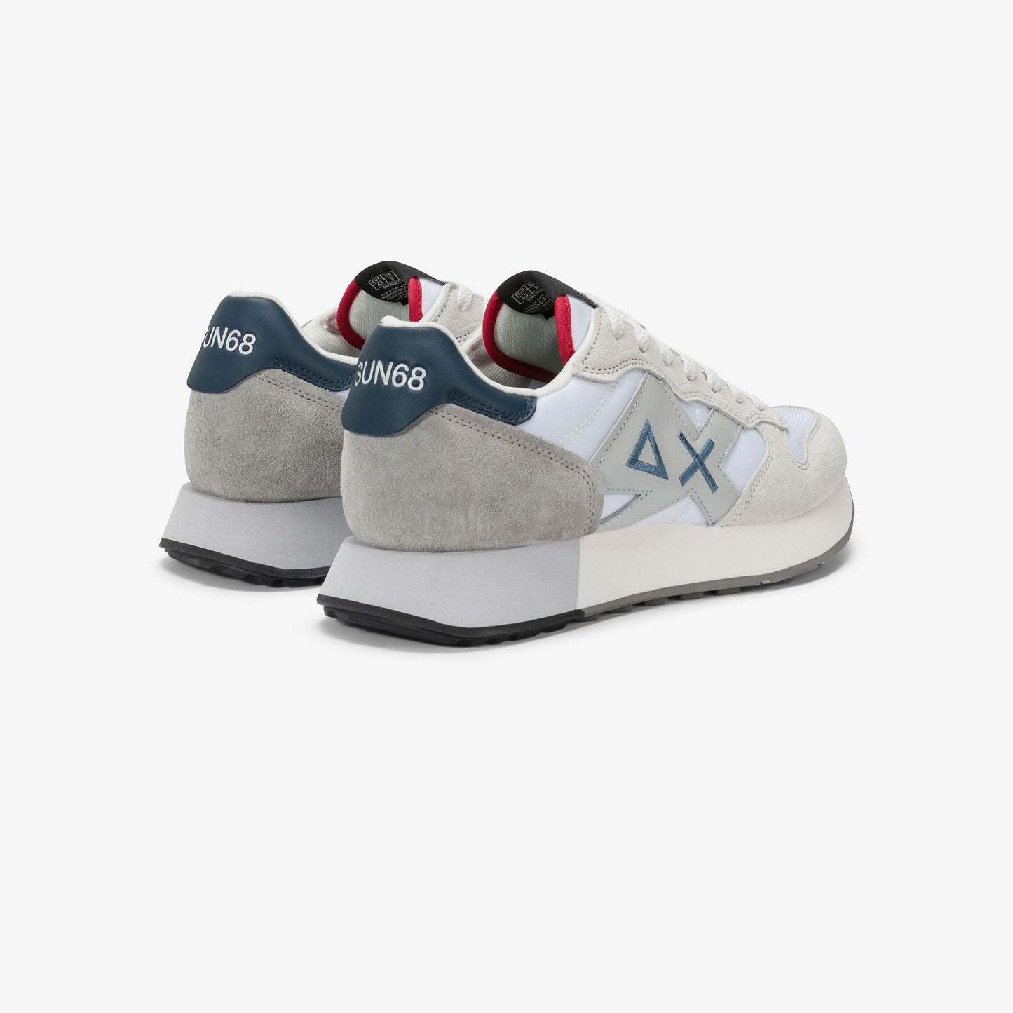 SUN68 Sneaker Jaki 2.0 Solid in nylon e suede 2712