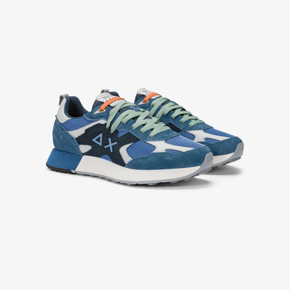 SUN68 Sneaker Jaki Outdoor in nylon e suede 2714