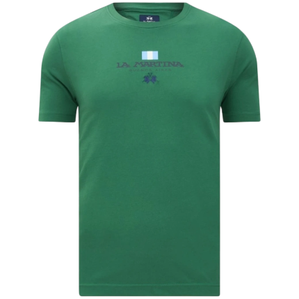 LA MARTINA T-SHIRT LOGO FRONTALE 2872