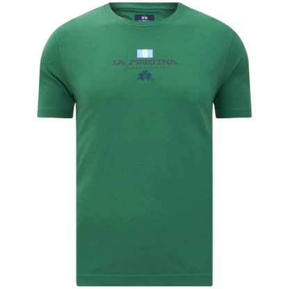 LA MARTINA T-SHIRT LOGO FRONTALE 2872