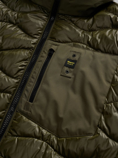 BLAUER PIUMINO UOMO IMBOTTITURA MISTA ALBERT 2333