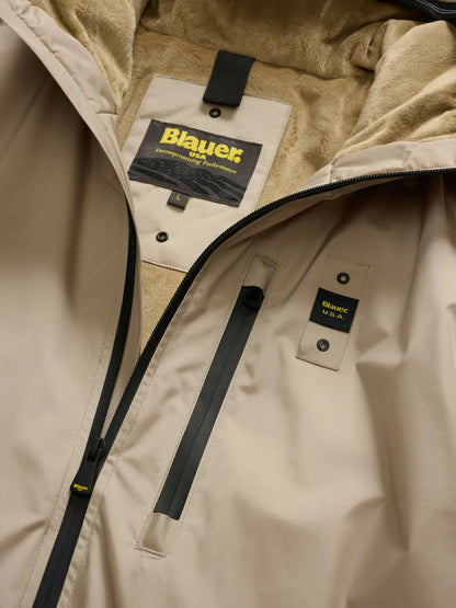 GIUBBETTO BLAUER NASTRATO CON PELLICCIA ECO JARVIS 2331