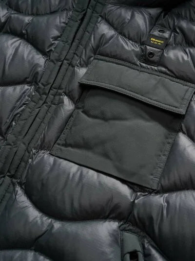 GIUBBINO CON TASCHINO ONDE BLAUR 2335