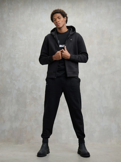 FELPA BLAUER CON CAPUCCIO COLBY 2529