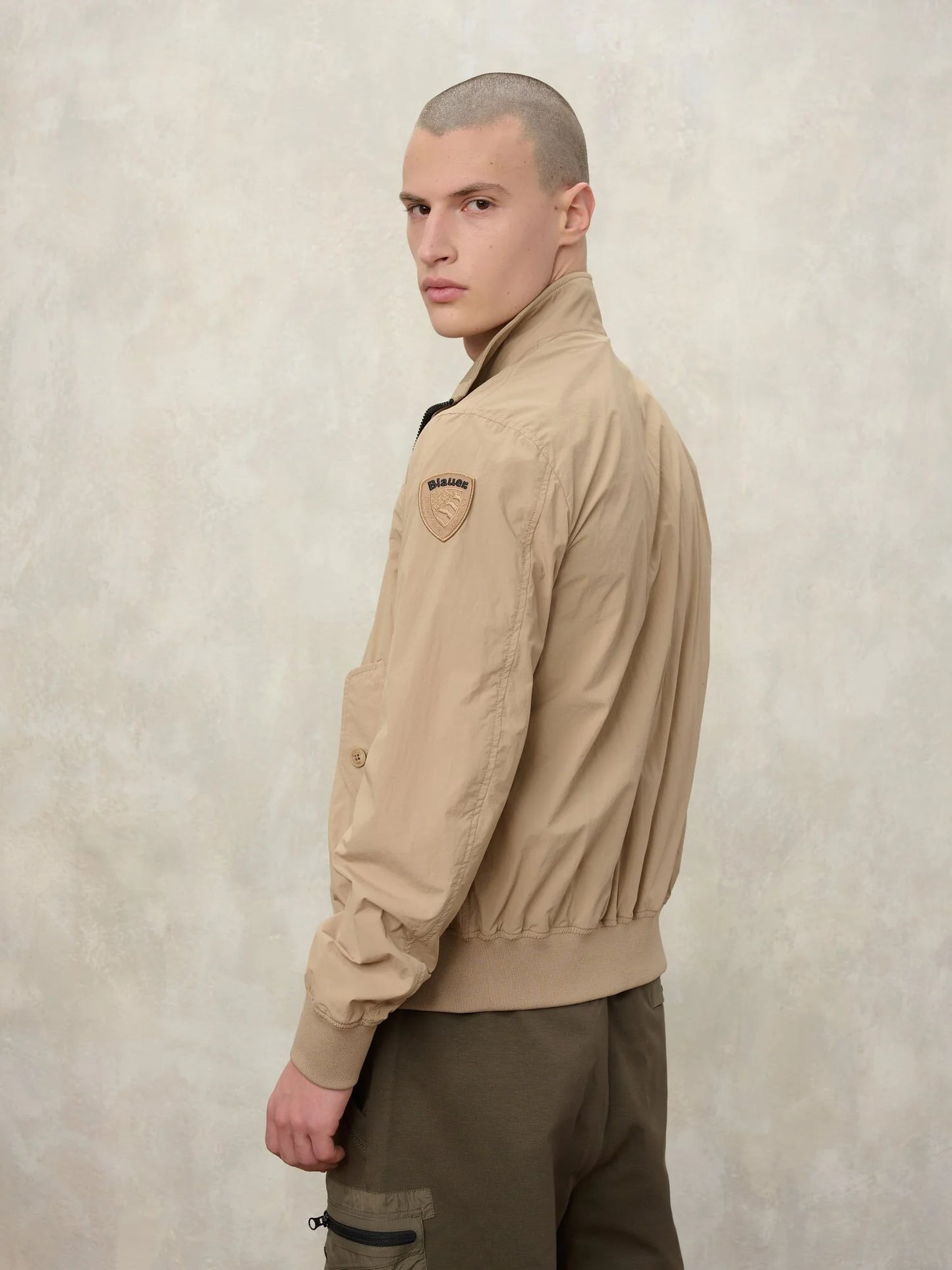 BLAUER BOMBER LEGGERO SFODERATO ALWIN 2715