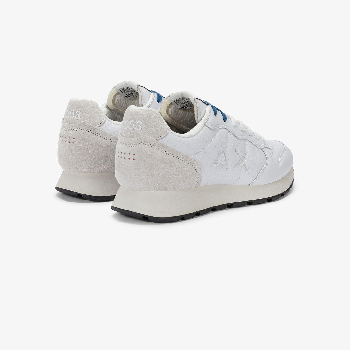 SUN68 Sneaker Tom Classic in pelle bianco 2710